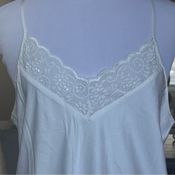 Ekouaer Women's Lingerie Nightdress XXL Chemise Satin Night Slip Dress Sleepwear - Picture 2 of 11